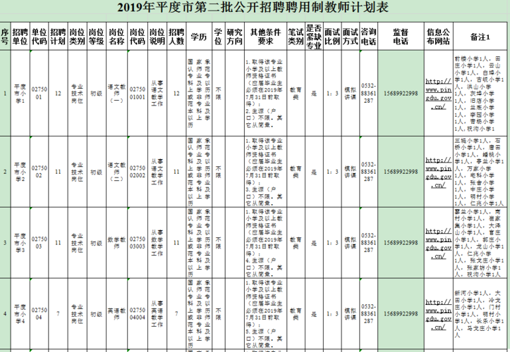 平度小学教师收入（平度教师工资）-图1