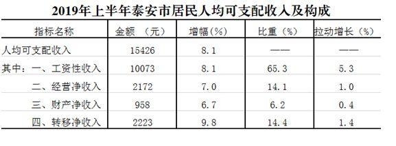 人均收入泰安市（泰安市的人均收入）-图1