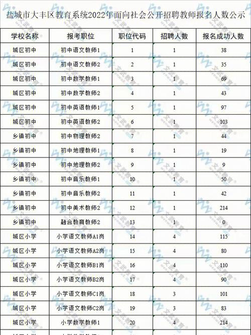 大丰区教师收入（大丰区教师收入多少）-图1