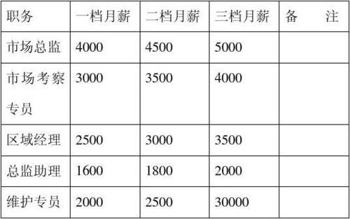 市场部收入来源（市场部的工资水平）-图3