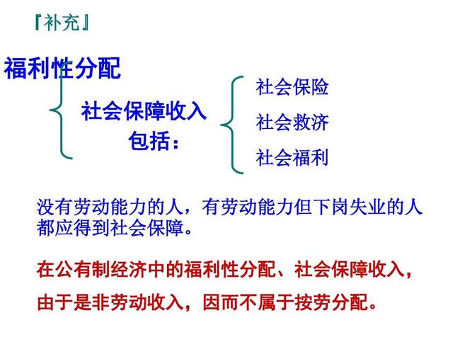 社会保障、收入分配（社会保障收入是按劳分配吗）-图1