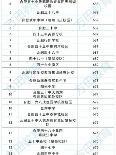 合肥初中收入差异（合肥初中收费标准）-图2