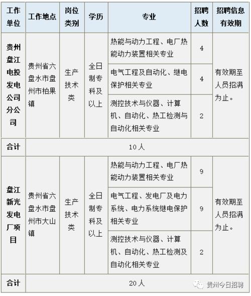 贵州国电集团收入（国电贵州电力有限公司招聘）-图3