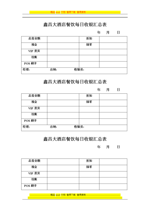 前台收银营业收入（前台收银怎么算账）-图1