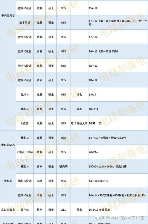 微电子行业收入（微电子行业工资）-图2