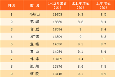 2017合肥的收入（合肥收入水平统计）-图1