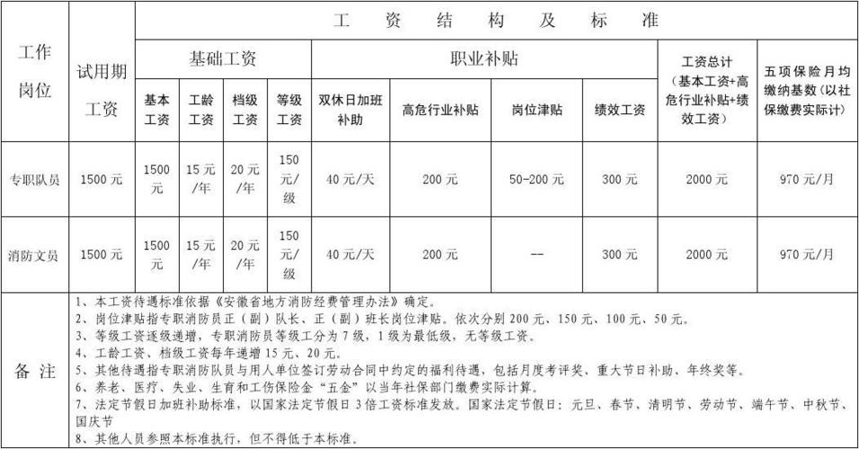 消防队收入怎么样（消防队的工资高吗）-图3