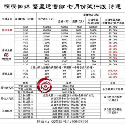 主播收入单（主播工资明细表）-图3