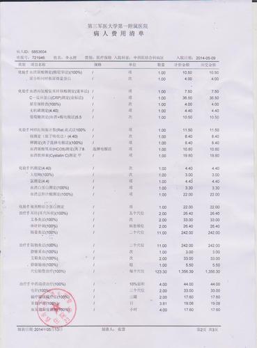 西南医院日收入（西南医院有多少员工）-图2