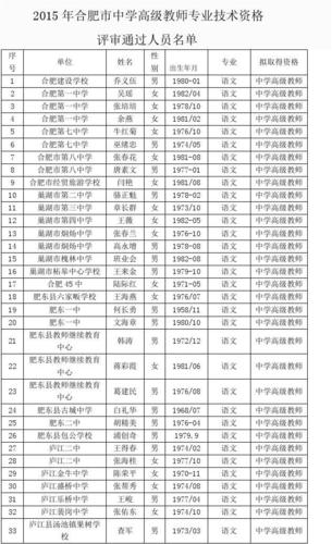 合肥中学教师收入（合肥中学教师收入排名）-图3