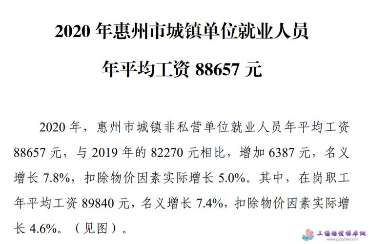 惠州工资收入（惠州2020工资）-图2