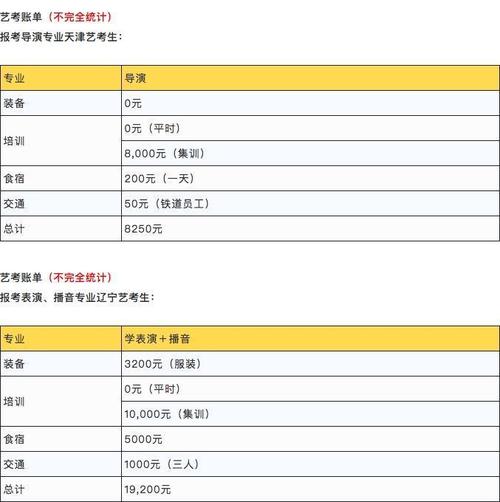 艺考生收入（艺术生收入）-图1