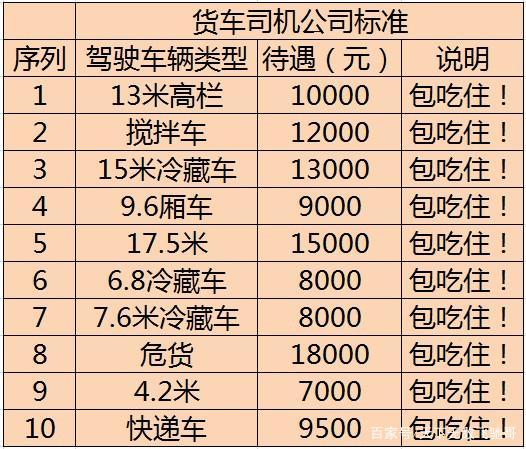 企业驾驶员收入（驾驶员行业工资标准）-图2