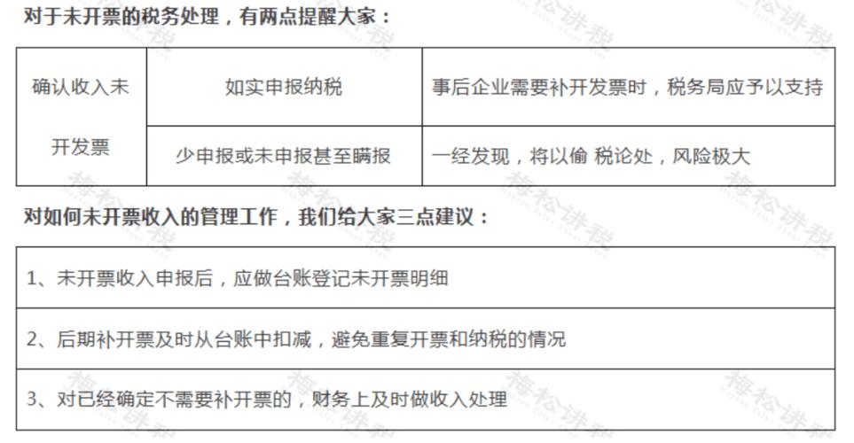 未开票收入交税么（未开票收入需要开票吗）-图1