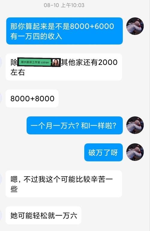 兼职翻译收入（兼职翻译收入多少）-图3